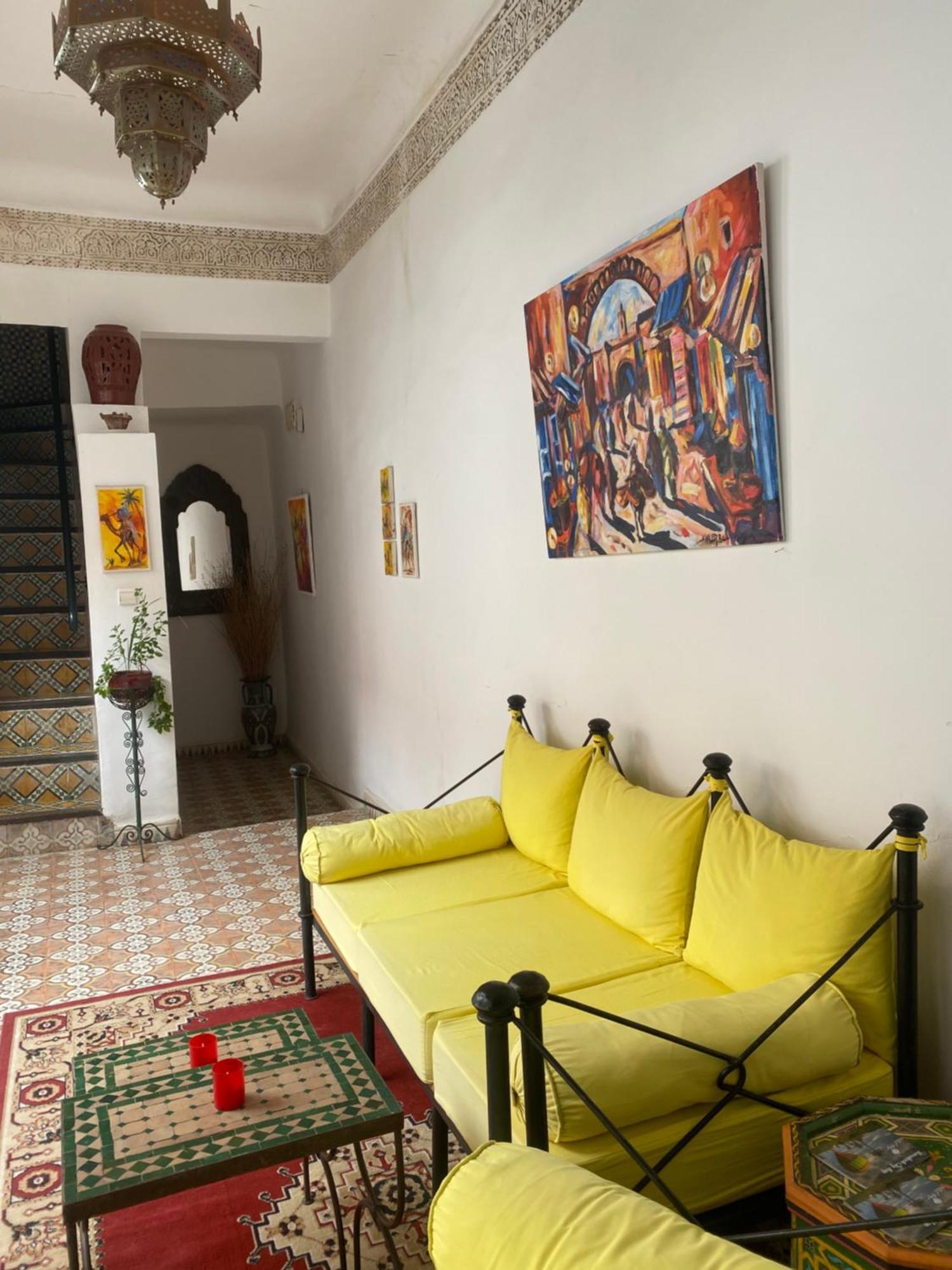 Dar Sarah-Mouassine-Marrakech, Riad Authentique Idealement Situe Marrakesh Exteriör bild